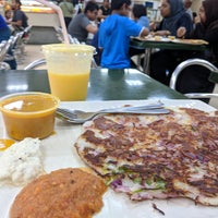 Photo taken at Ananda Bhavan Restaurant by Tomomi I. on 11/3/2018