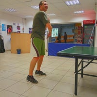 Photo taken at Клуб настольного тенниса Nigina by shatenka on 5/18/2016