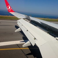 Photo taken at Trabzon Airport (TZX) by A. Çağnur Vaçin on 4/28/2013