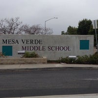 Photo taken at Mesa Verde Middle School by Karen M. on 1/31/2014
