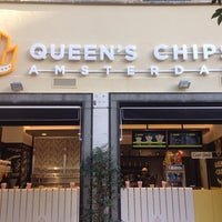Photo taken at Queen&amp;#39;s Chips Amsterdam by Kevin D. on 11/19/2014