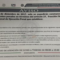 Photo taken at Seguridad Pública Federal Cartas Antecedentes Penales by Waldo C. on 12/26/2017