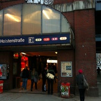Photo taken at S Holstenstraße by Ra M. on 3/25/2013