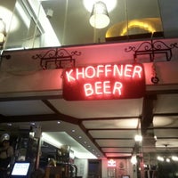 Photo taken at Khoffner Beer Garden by Yiğit A. on 11/2/2012