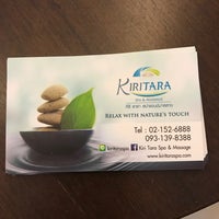 Photo taken at Kiri Tara Spa and Massage by Narin T. on 12/17/2016