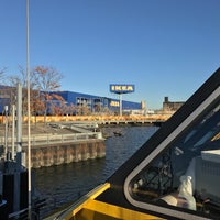 Photo taken at New York Water Taxi - IKEA Dock by Mitchell L. on 11/13/2016
