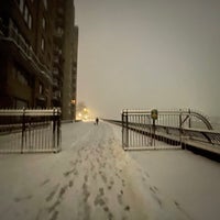 Photo taken at East River Promenade by Mitchell L. on 1/7/2022