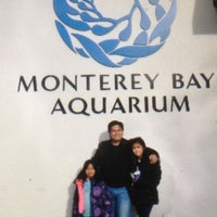 Photo taken at Monterey Bay Aquarium Tunnel by m s. on 12/27/2012