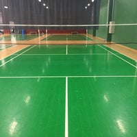 Photo taken at Tali Badminton Center by Tommi S. on 10/22/2016