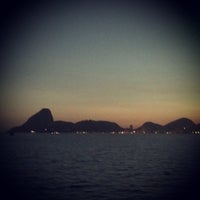Photo taken at Travessia Baía de Guanabara by Domingos J. on 1/4/2014