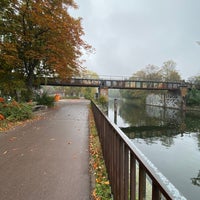 Photo taken at Alte Eisenbahnbrücke (Görlitzer Brücke) by Martin on 10/24/2019