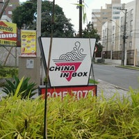 Photo taken at China in Box by Fernando B. on 3/31/2013