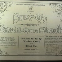 Photo taken at Suzy Q&amp;#39;s Bar-B-Que Shack by George G. on 12/22/2012