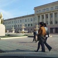 Photo taken at Памятник Ленина by Richard L. on 10/25/2012