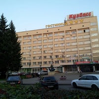 Photo taken at Гостиница Кузбасс by Richard L. on 10/1/2012