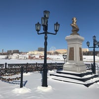 Photo taken at Памятник Дерябину by Petr C. on 3/19/2018