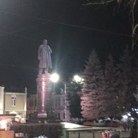 Photo taken at Памятник В. И. Ленину by Petr C. on 1/11/2020
