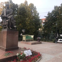 Photo taken at Памятник Гончарову И.А. by Petr C. on 9/25/2020