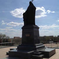 Photo taken at Памятник Патриарху Никону by Petr C. on 5/3/2013