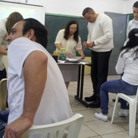 Photo taken at E. E. Professor Justino Marcondes Rangel by Bruno V. on 11/3/2012