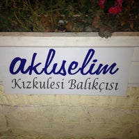 Photo taken at Aklıselim Kızkulesi Balıkçısı by Selim Y. on 12/6/2012