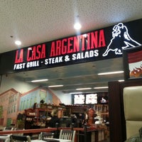 Photo taken at La Casa Argentina Fast Grill by Sasha B. on 1/7/2013