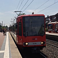 Photo taken at H Rodenkirchen Bahnhof by Jörg O. on 6/11/2014