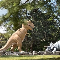 Photo taken at Forest Park Dinosaurs by David B. on 9/17/2023