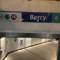 Photo taken at Métro Bercy [6,14] by Ardavan B. on 2/12/2024