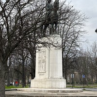 Photo taken at Albert King Of The Belgians Statue by Ardavan B. on 2/4/2023