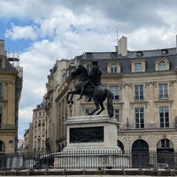 Photo taken at Statue de Louis XIV by Ardavan B. on 6/24/2021