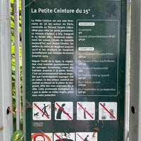 Photo taken at Petite Ceinture du 15e by Ardavan B. on 7/13/2023