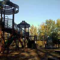 Photo taken at Big Elm Play Area by Lisa W. on 10/11/2012