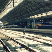 Photo taken at Amsterdam Central Railway Station by Eugene G. on 5/4/2013