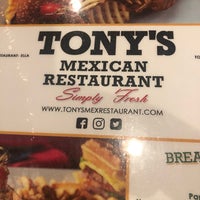 Photo taken at Tony&amp;#39;s Mexican Restaurant by Shelby H. on 8/3/2019