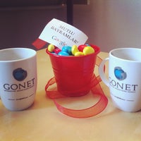 Photo taken at Gonet Interactive Advertising Agency by Tolga🚶 Y. on 10/24/2012