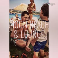 Photo taken at Moon Beach &amp; Lounge by Mert B. on 7/19/2013