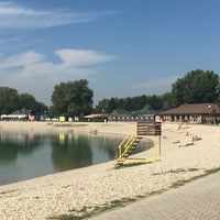 Photo taken at Plaža Jarun by Nery S. on 9/17/2018