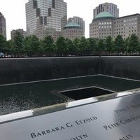 Photo taken at National September 11 Memorial by Hande Ç. on 6/4/2018