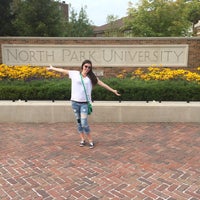 Photo taken at North Park University by Jennifer S. on 8/28/2015