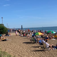 Photo taken at Chalkwell Beach by Vatan O. on 9/15/2019