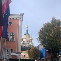 Photo taken at Botschaft der Russischen Föderation (Russian Embassy) by Vatan O. on 10/11/2019