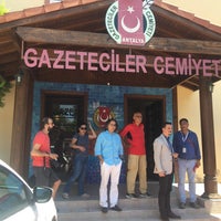 Photo taken at Antalya Gazeteciler Cemiyeti by Vatan O. on 6/3/2017
