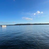 Photo taken at Großer Müggelsee by Dirk T. on 10/9/2022
