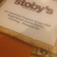 Photo taken at Stoby&amp;#39;s Restaurant by Desiree P. on 2/12/2013