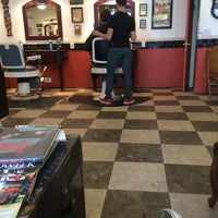 Photo taken at Tomcats Barbershop by Phil C. on 4/27/2016