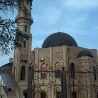 Photo taken at Мечеть им. Шейха Дени Арсанова by Hadj B. on 10/9/2012