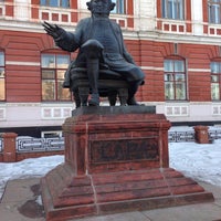 Photo taken at Памятник &amp;quot;Граль Фёдор Христофорович&amp;quot; by Konstantin V. on 4/12/2014