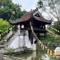 Photo taken at Chùa Một Cột (One Pillar Pagoda) by nozo on 8/15/2023