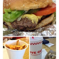 Photo taken at Five Guys Burgers &amp;amp; Fries by nozo on 11/3/2012